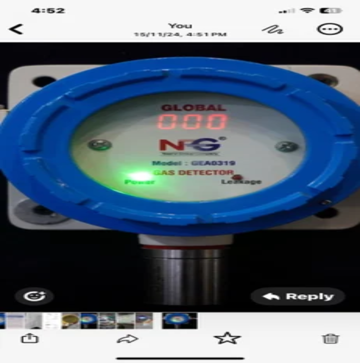 Ammonia Gas Detector