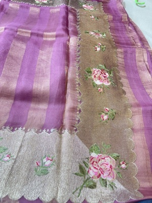 Kora silk saree
