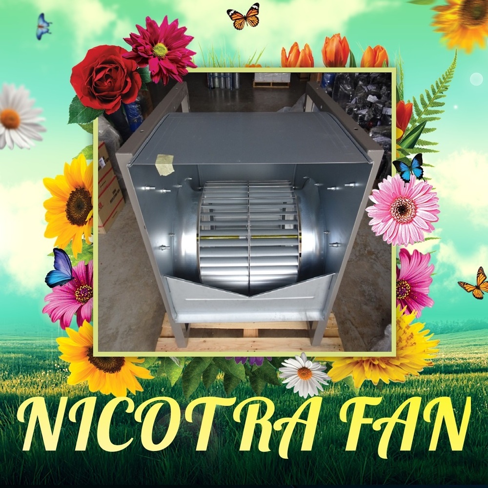 Nicotra Forward Curved Centrifugal Fan ADH 225 R for AHU, HVAC, clean room, and industrial ventilation
