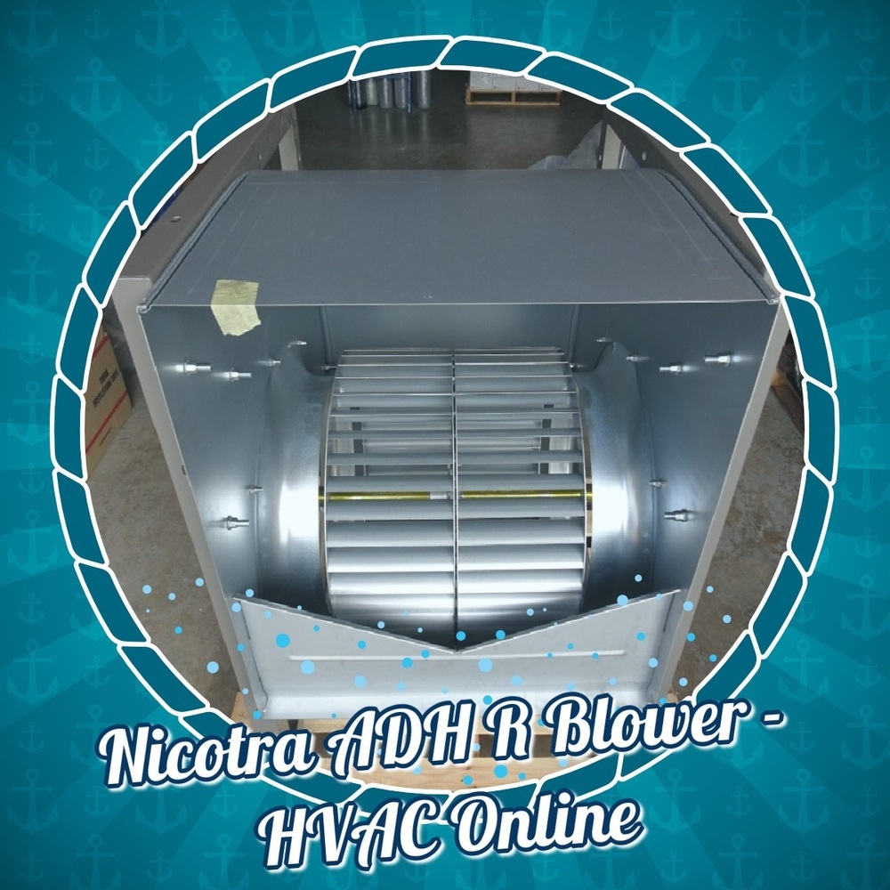 Nicotra Forward Curved Centrifugal Fan ADH 225 R for AHU, HVAC, clean room, and industrial ventilation