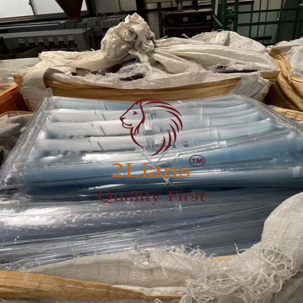 PVC off cuts sheets/trays transparent