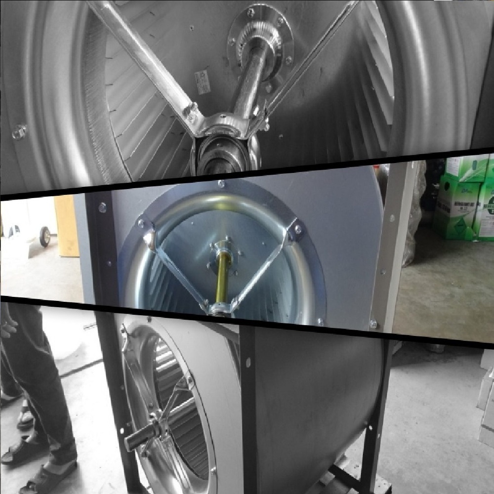 Nicotra Forward Curved Centrifugal Fan ADH 800 K | Double Inlet Belt Driven Fan | D.P. Engineers