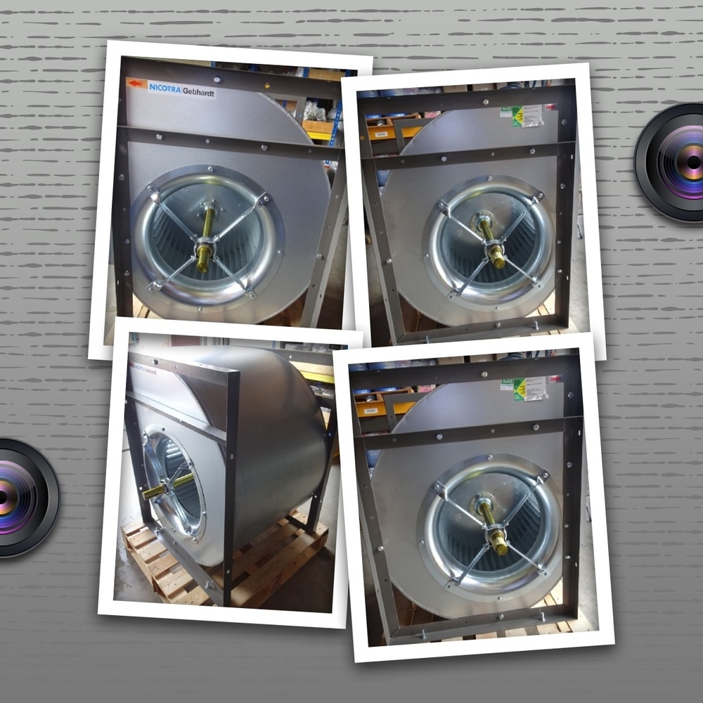 Nicotra Forward Curved Centrifugal Fan ADH 800 K | Double Inlet Belt Driven Fan | D.P. Engineers