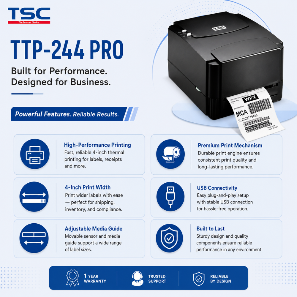 TSC TTP-244 PRO 4-Inch