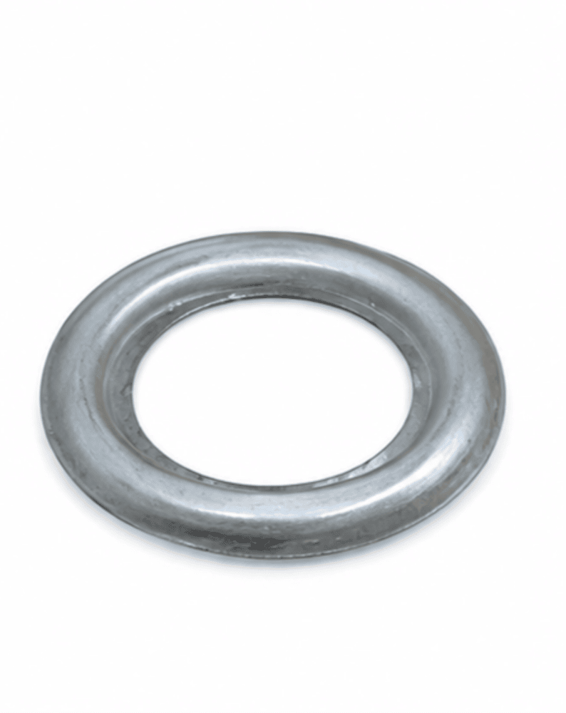 Round Garments Eyelet - Color: Silver