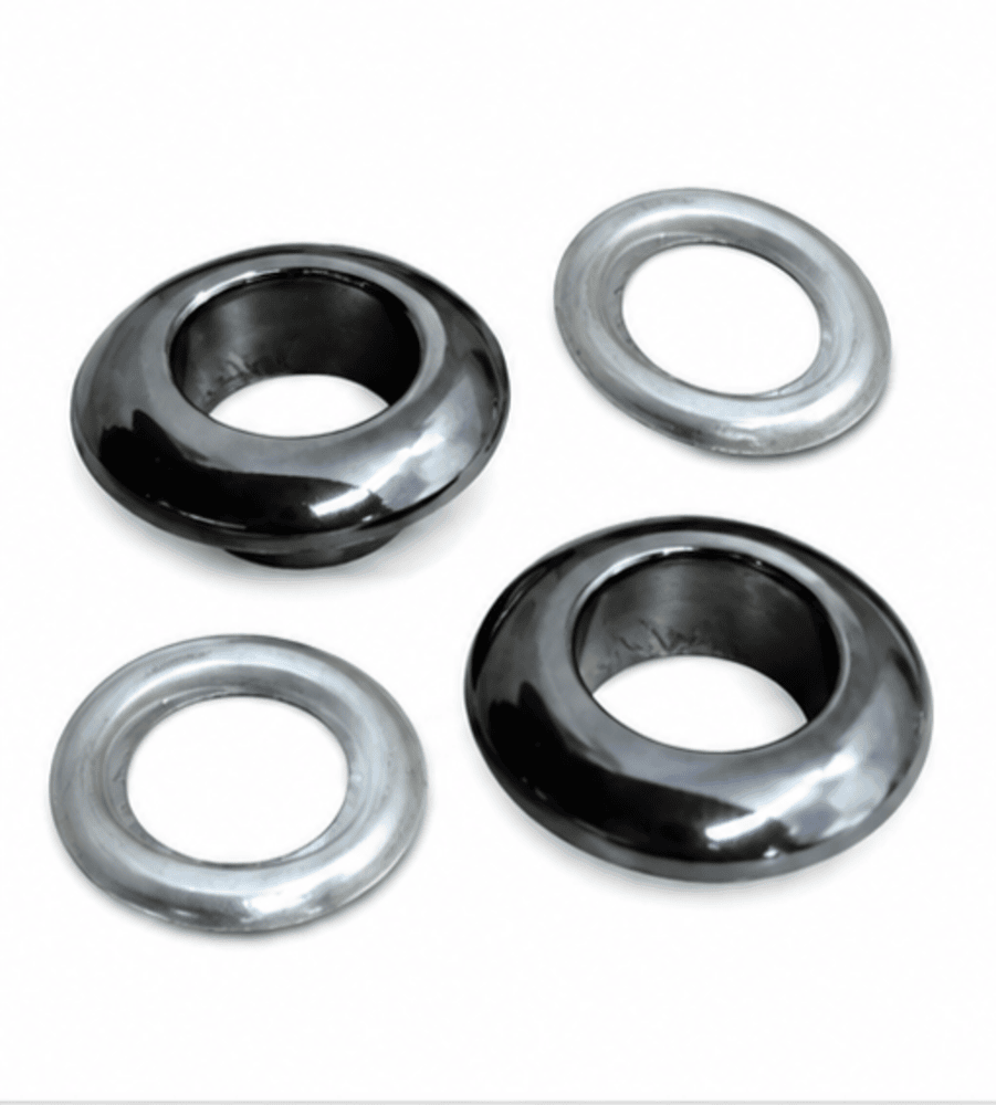 Round Garments Eyelet - Color: Silver