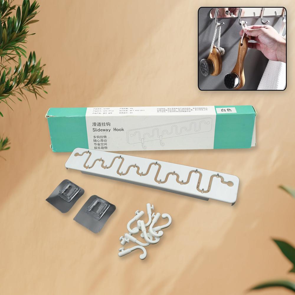 Adjustable Wall Hook: Slides For Easy Access (Bathroom & Home) - Application: As Per Product Requirement