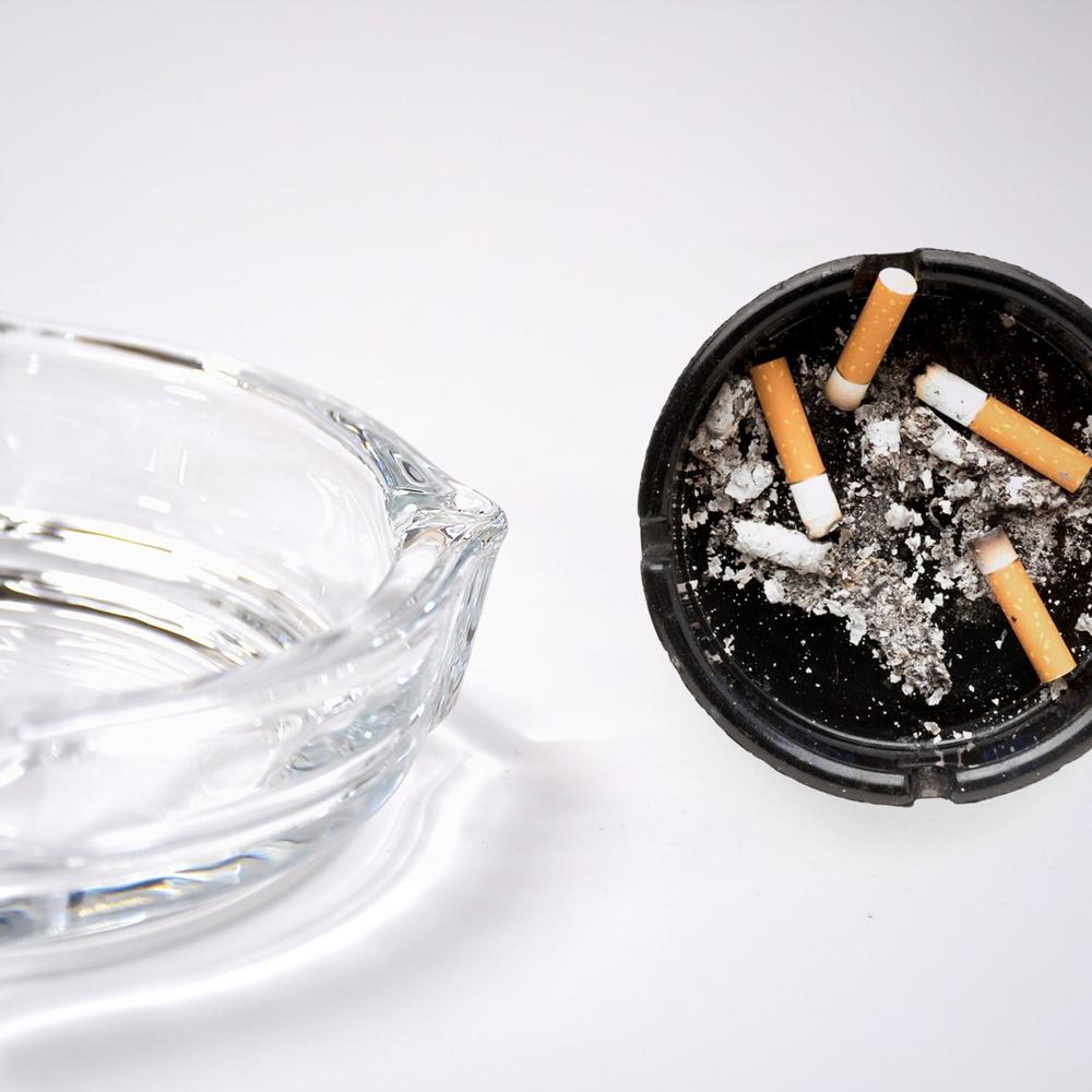 Brunswick Crystal Glass Ashtray for Home & Office