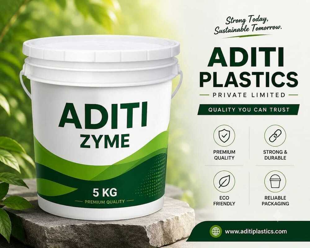 Zyme Plastic Bucket 5 Kg