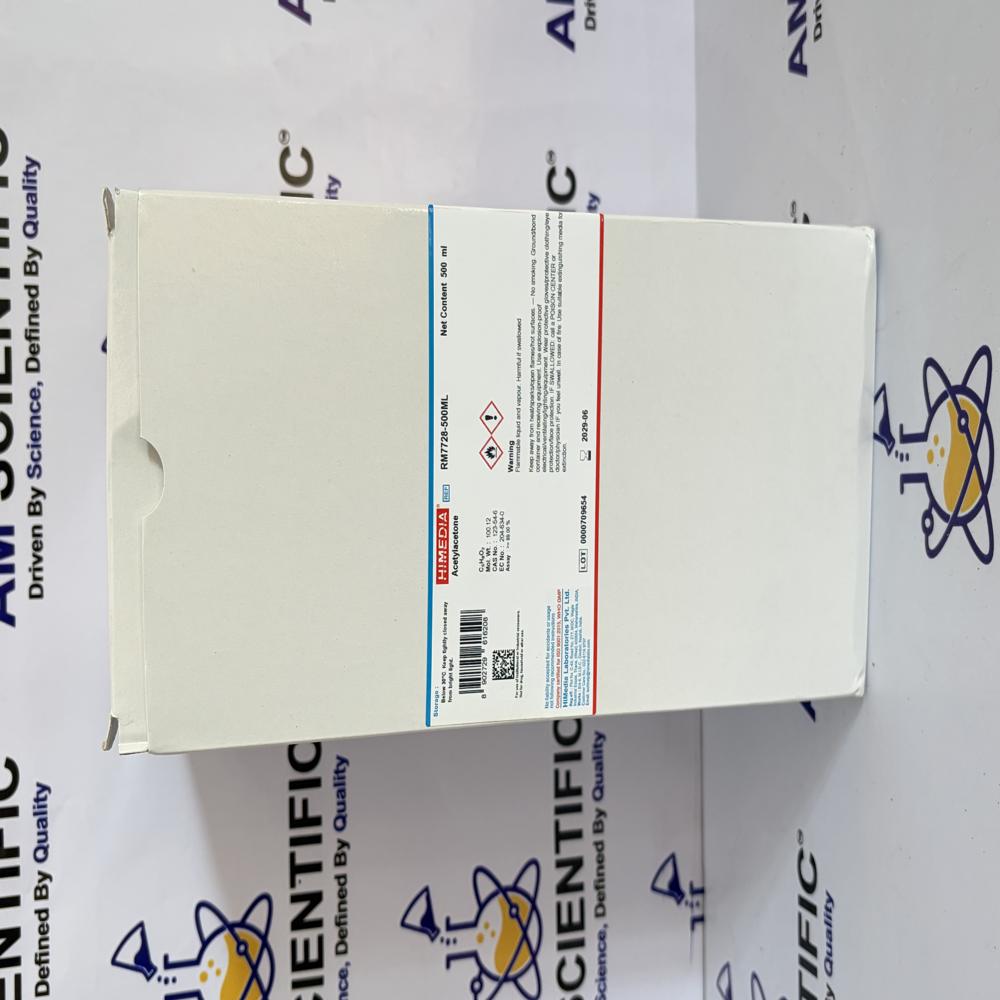 Acetylacetone 500ml Himedia - Application: 99.0%