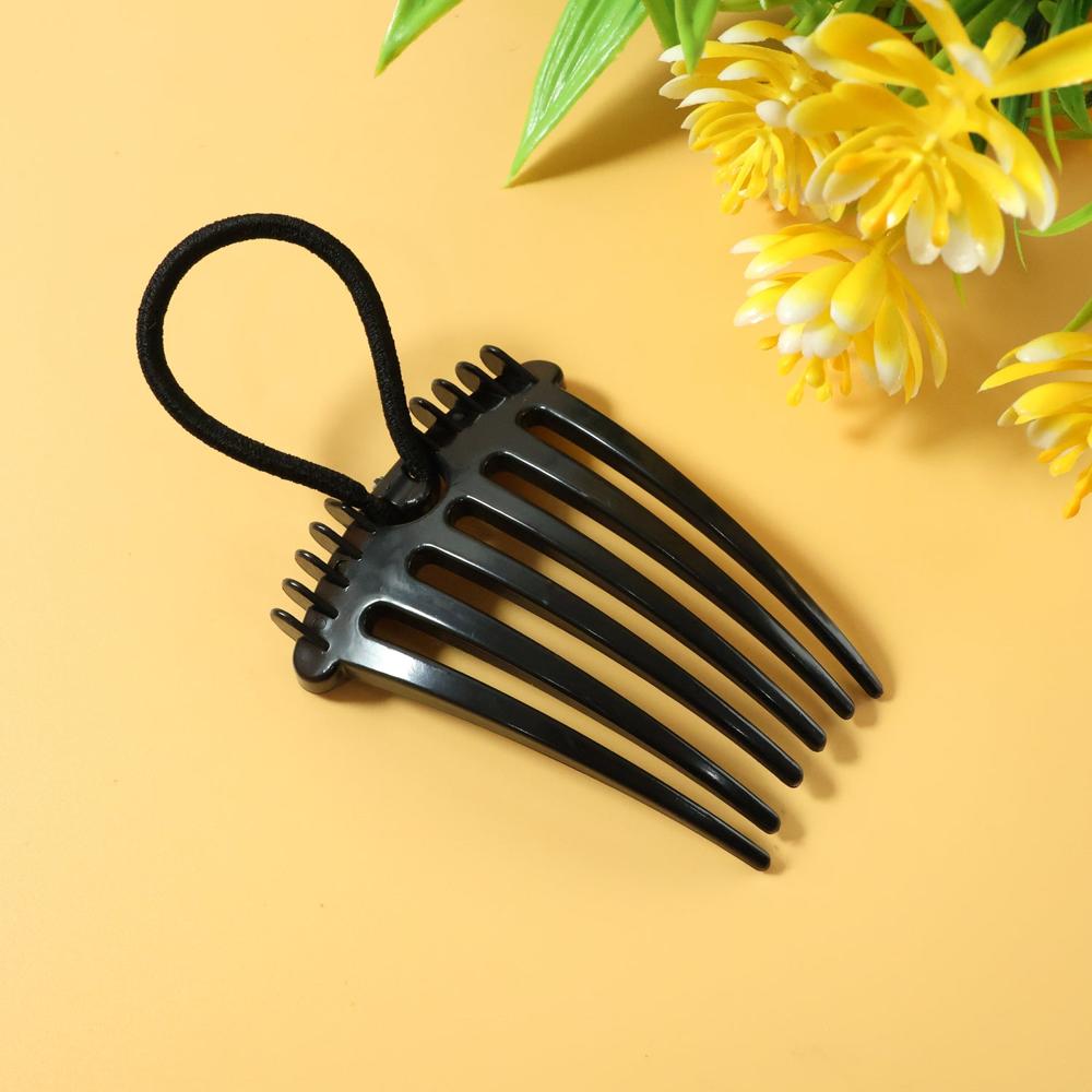 Volumizing Hair Bun Comb Clip (1 Pc) - Age Group: As Per Product Requirement