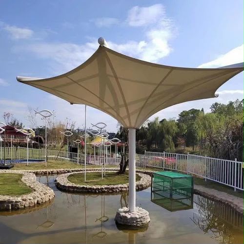 Modular Inverted Umbrella Tensile Structure