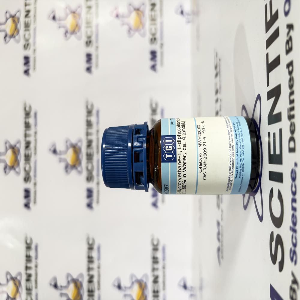 1-Hydroxyethane-1,1-diphosphonic Acid (ca. 60% in Water, ca. 4.2mol/L) 25g TCI