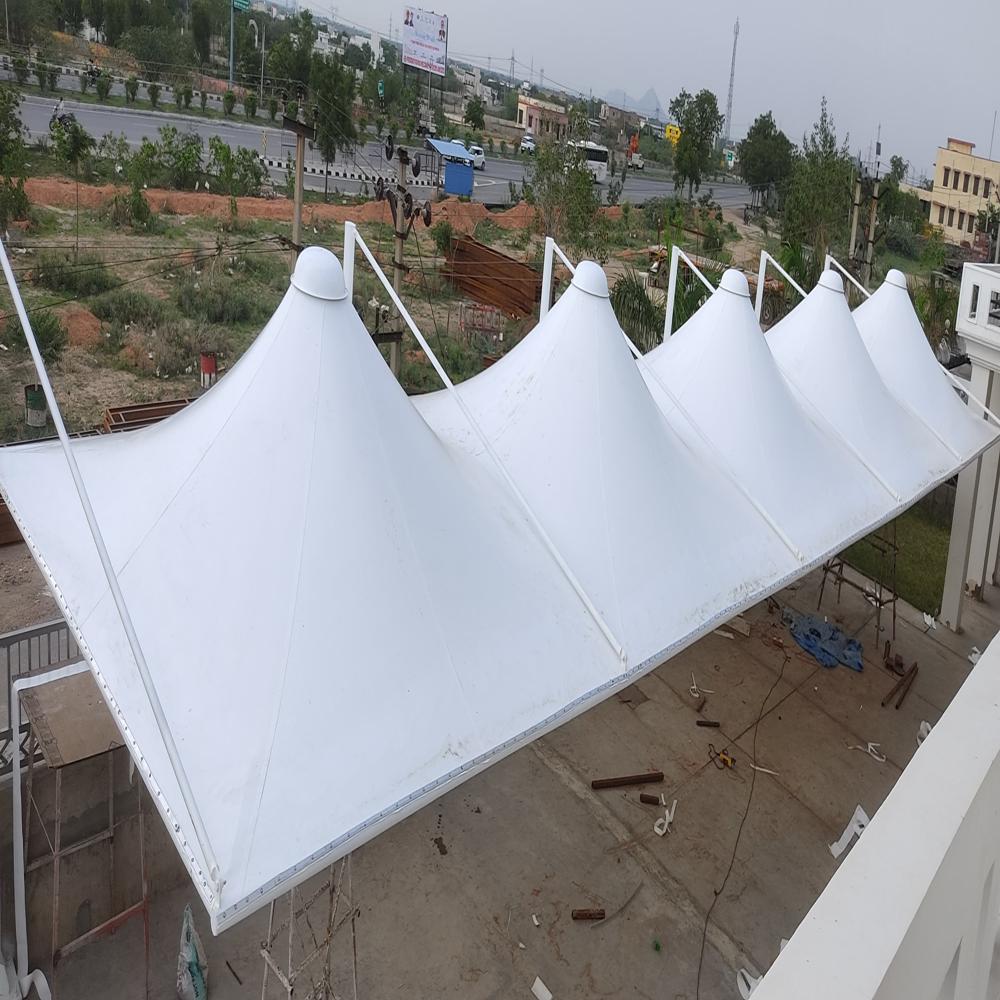 Ms Tensile Structure Car Parks, Coated