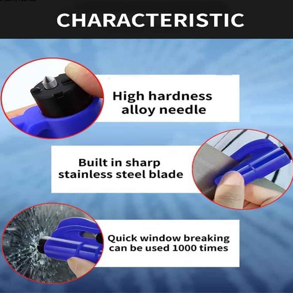 2-In-1 Emergency Safety Cutter Keychain Tool For Glass Breaking - Application: As Per Product Requirement