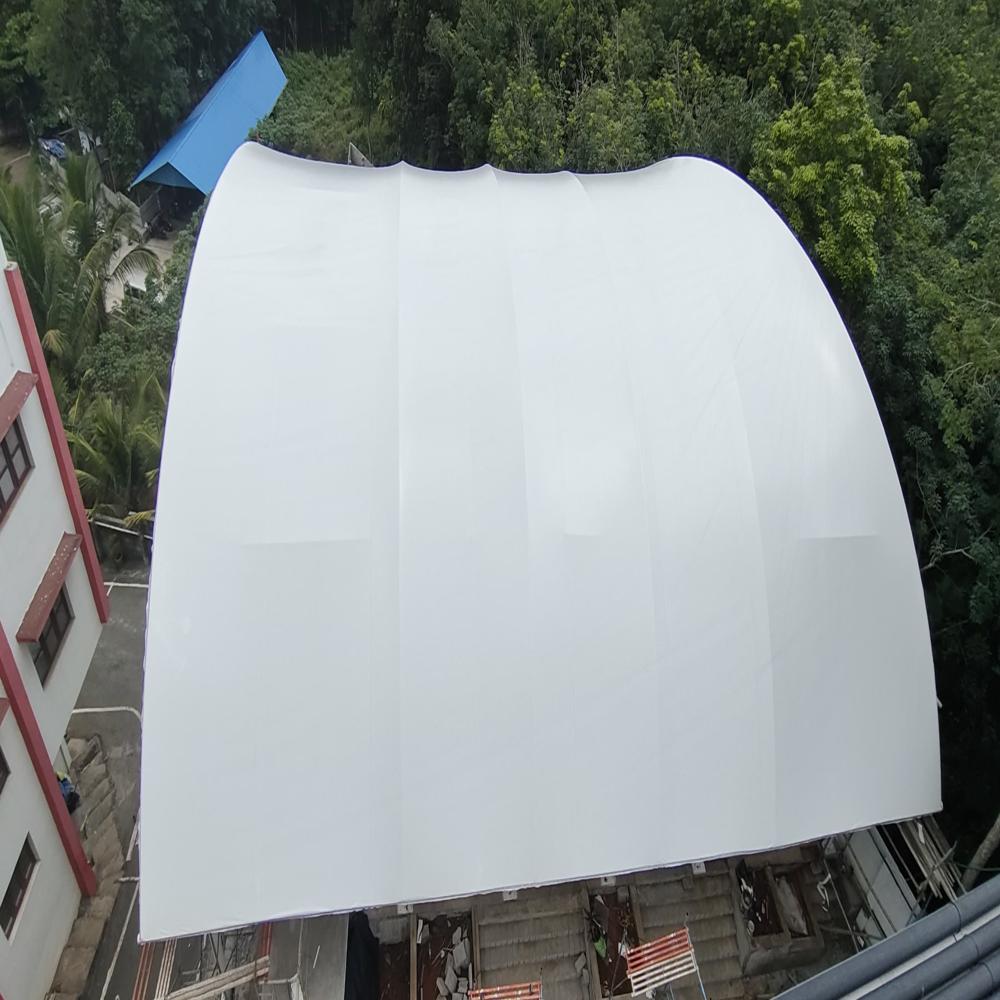 School Cover Shade - Steel Frame With Polycarbonate Roof, Custom Dimensions, Blue/green, Uv-stabilized, Flame-retardant Option, Powder-coated Corrosion Resistant