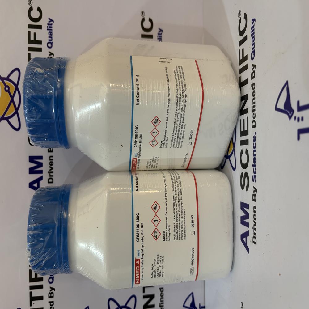 Zinc sulphate heptahydrate, Hi-LR 500g Himedia