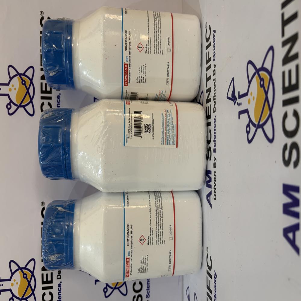Potassium carbonate anhydrous, Hi-LR 500g Himedia