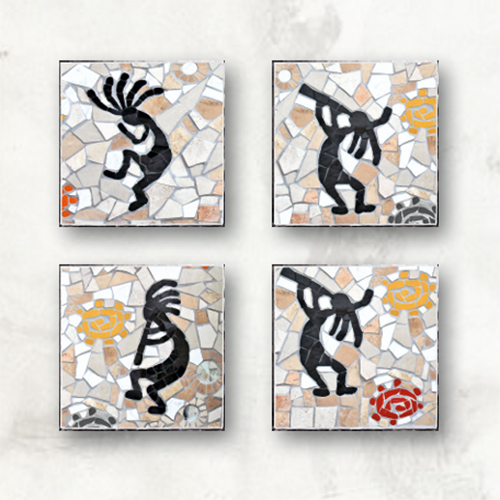 Geometric Mosaic 10 Tile