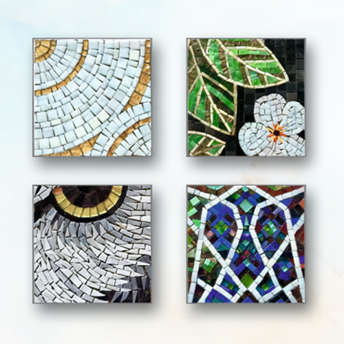 Geometric Mosaic 12 Tile