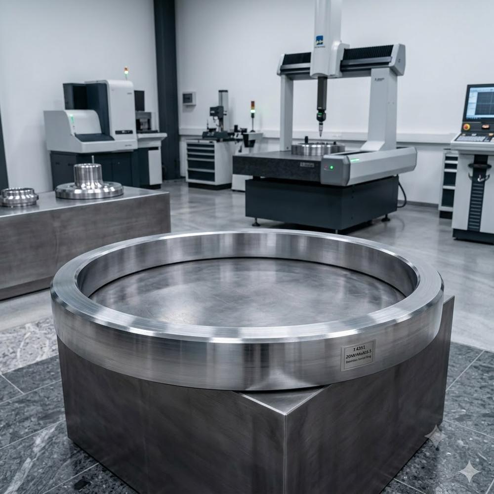 20MnMoNi4-5 1.6311 Mn Mo Ni Pressure Vessel Forgings for Nuclear, Boiler Petrochemical Shell Rings Tube Sheets Discs Nozzles