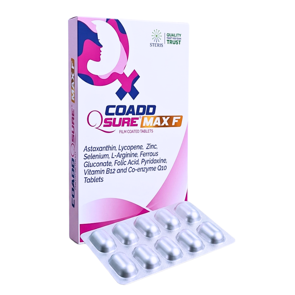 Astaxanthin,Lycopene,Zinc,Selenium,L-Arginine,Ferrous Gluconate,Folic Acid,Pyridoxine,Vitamin B12,Co- enzyme Q10 Tablets