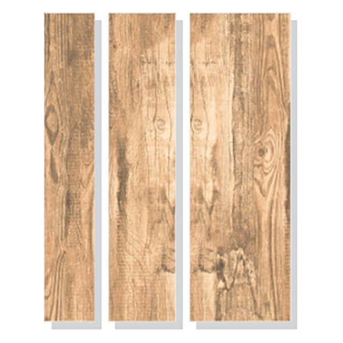 Habitate Ocre Wooden Plan Tile