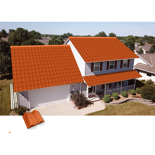 Hollow M  Tile