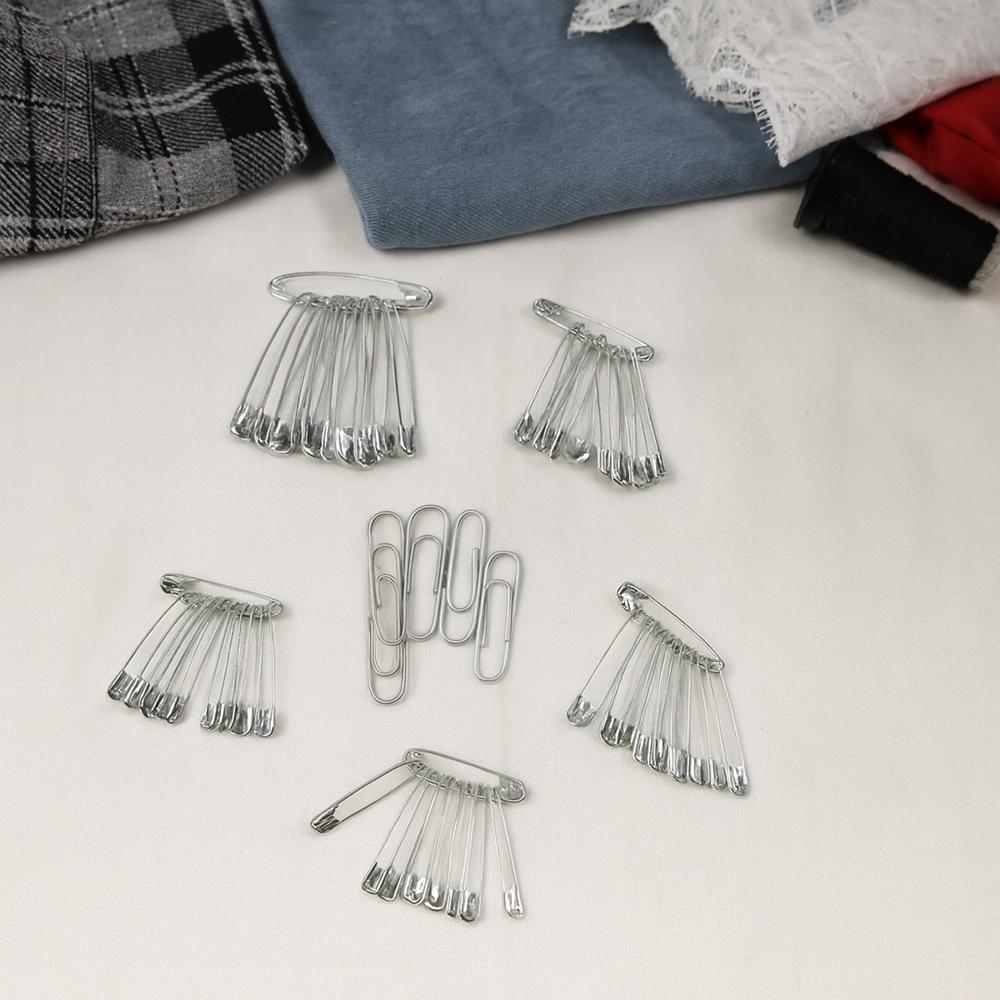 Multipurpose Metal Safety Pin Assortment Set - Color: Home Improvement