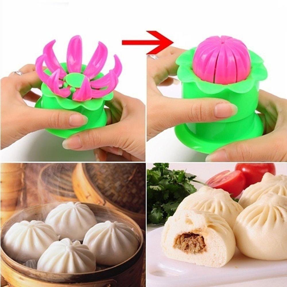 Momos Maker Plastic Mold With Filling Spoon Steamed Bun Dumpling Maker Cooking Tool - Application: As Per Product Requirement