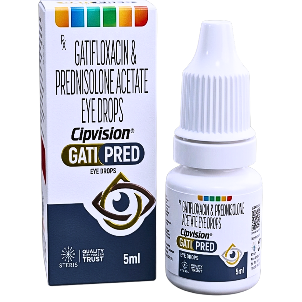 Gatifloxacin & Prednisolone Acetate Eye Drops