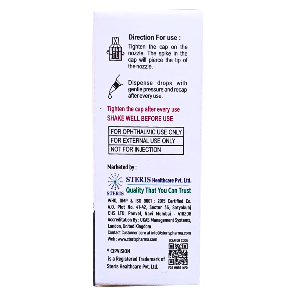 Gatifloxacin & Prednisolone Acetate Eye Drops