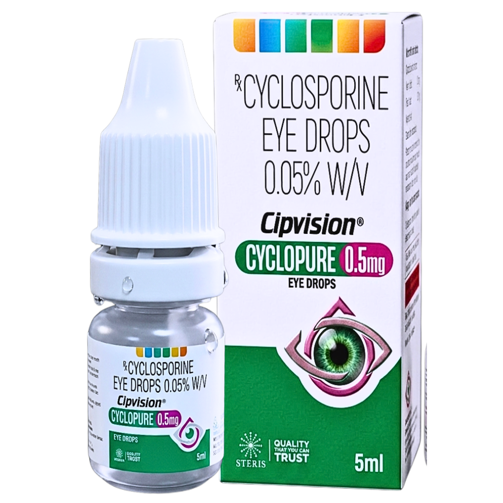 Cyclosporine Eye Drops 0.05% w/v