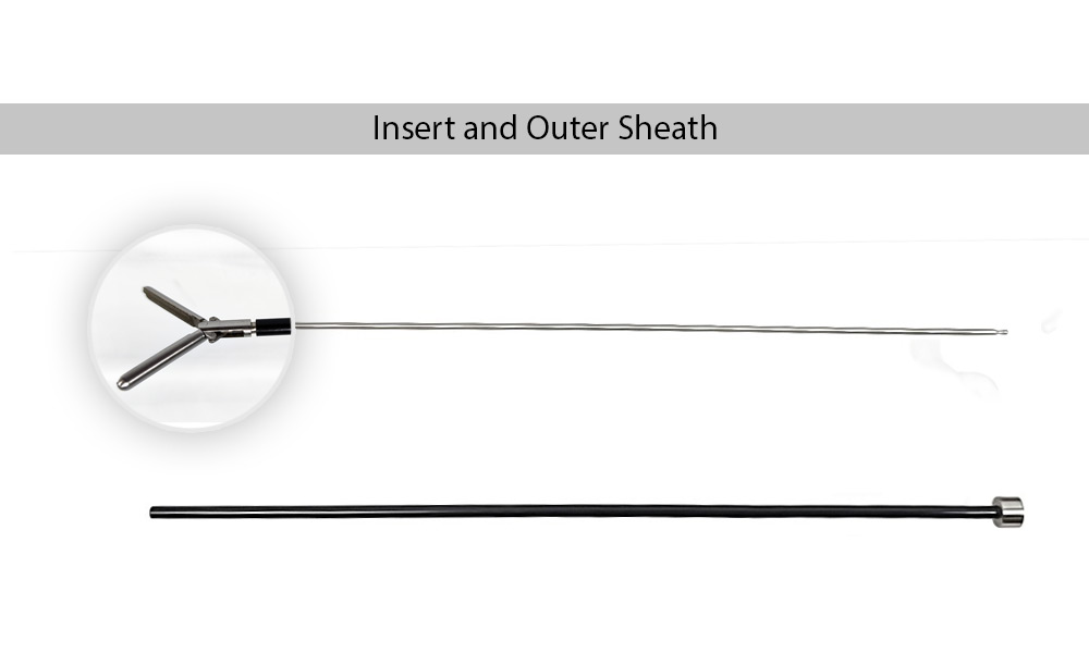 Debakey Forceps 5mm, 36cm with Rachet Handle