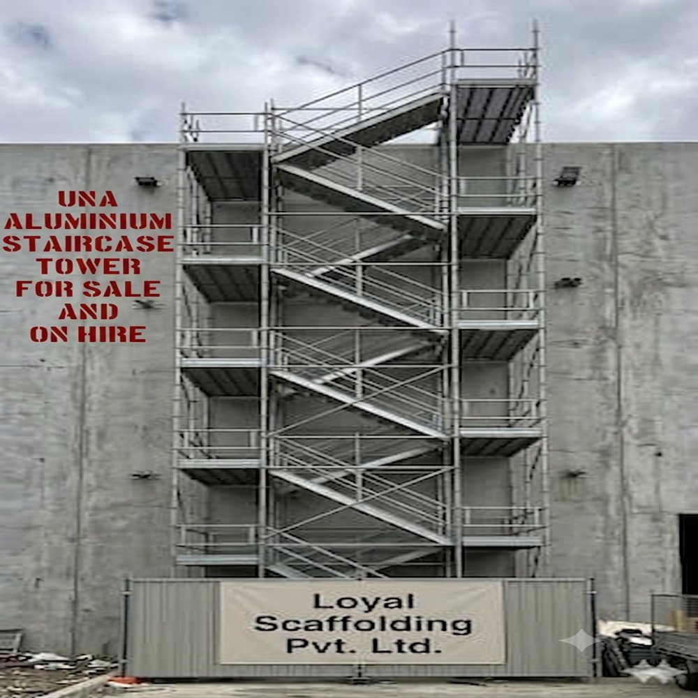 Ms Scaffolding Tower - Color: Silver Grey