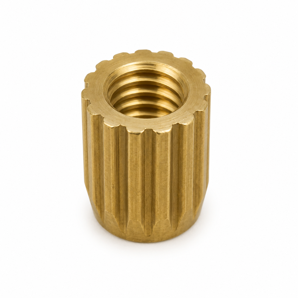 Brass Inserts for Electrical Junction Boxes