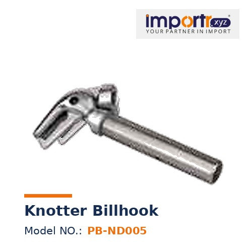 (Pb-Nd005) Knotter Billhook - Color: Metallic Silver