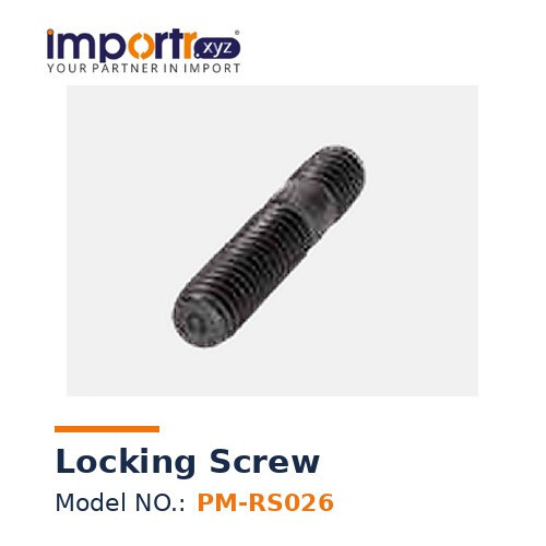 (Pm-Rs026) Locking Screw - Color: Black / Silver (Customizable)