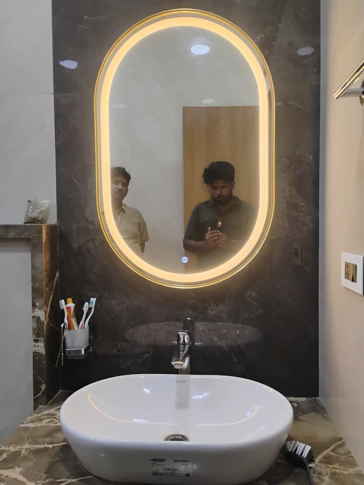 Framed Led Mirror