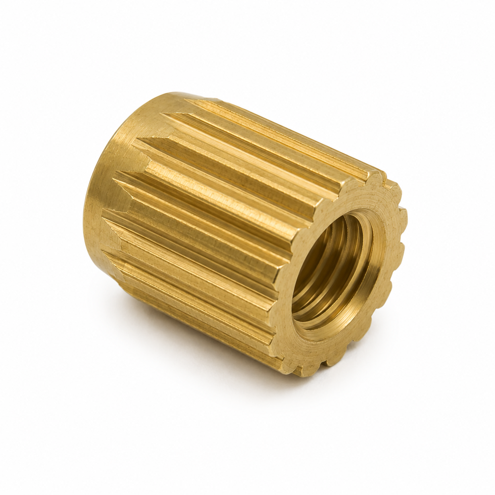 Brass Inserts For Electrical Junction Boxes - Dimension (L*w*h): M4x5.10 Millimeter (Mm)