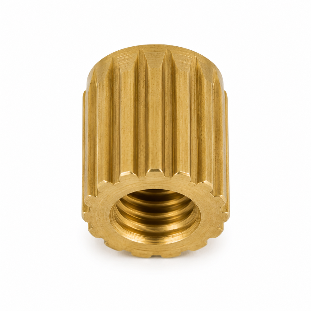 Brass Inserts For Electrical Junction Boxes - Dimension (L*w*h): M4x5.10 Millimeter (Mm)