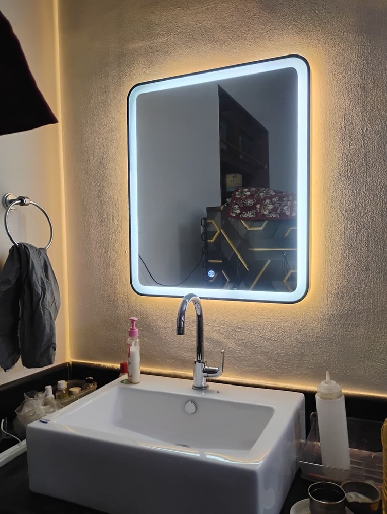 Square LED Mirror