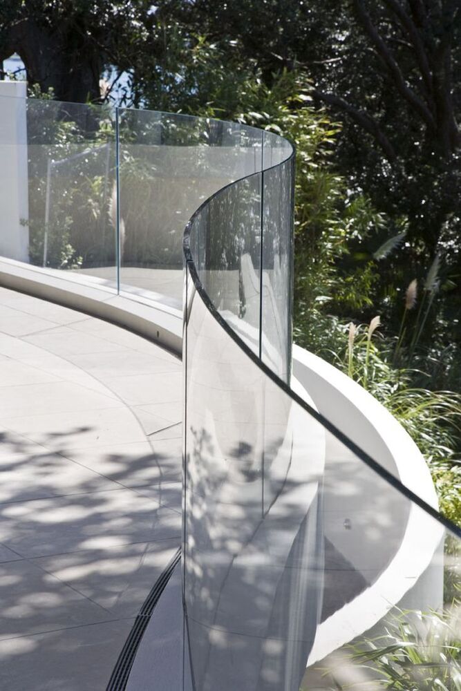 Curved Glass Balcony