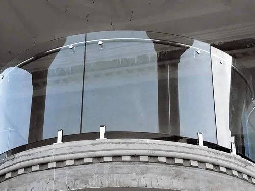 Curved Glass Balcony