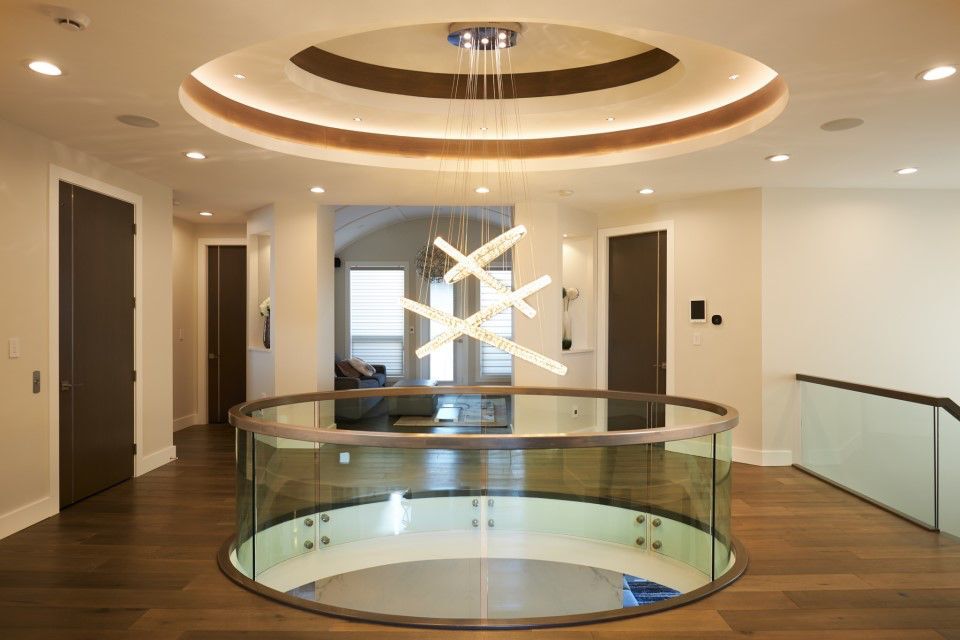 Curved Glass Balcony