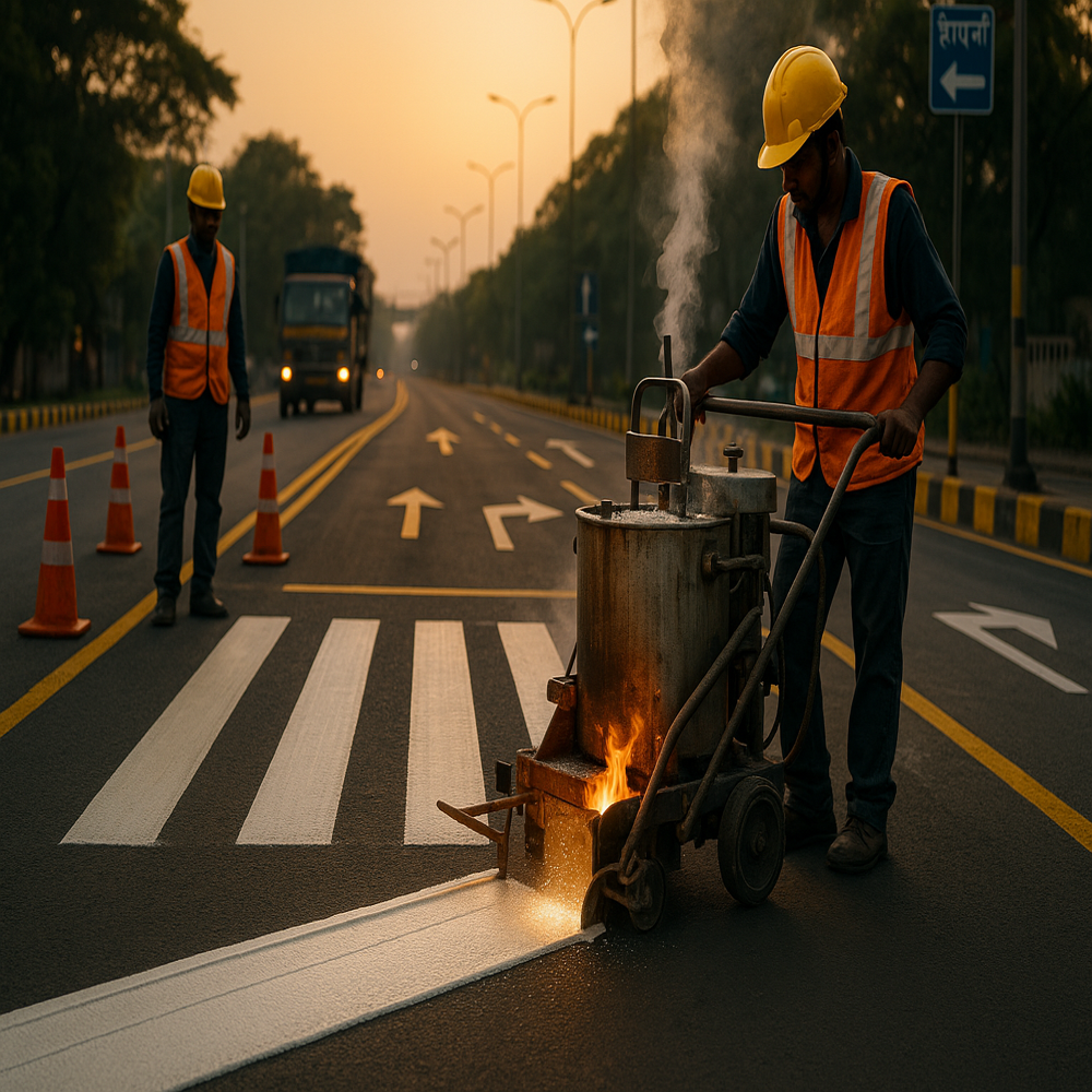 Thermoplastic Road Marking Paint