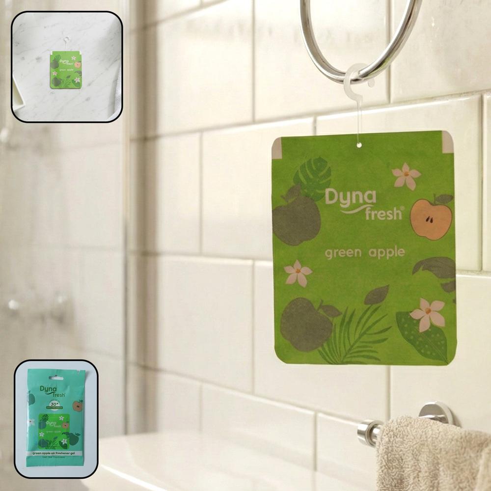 Green Apple Hanging Air Freshener Gel (1 Pc, 10 Gm) - Application: As Per Product Requirement