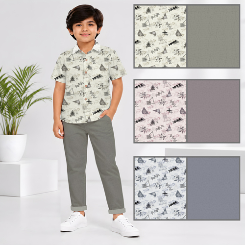 Boys Digital Printed Shirt