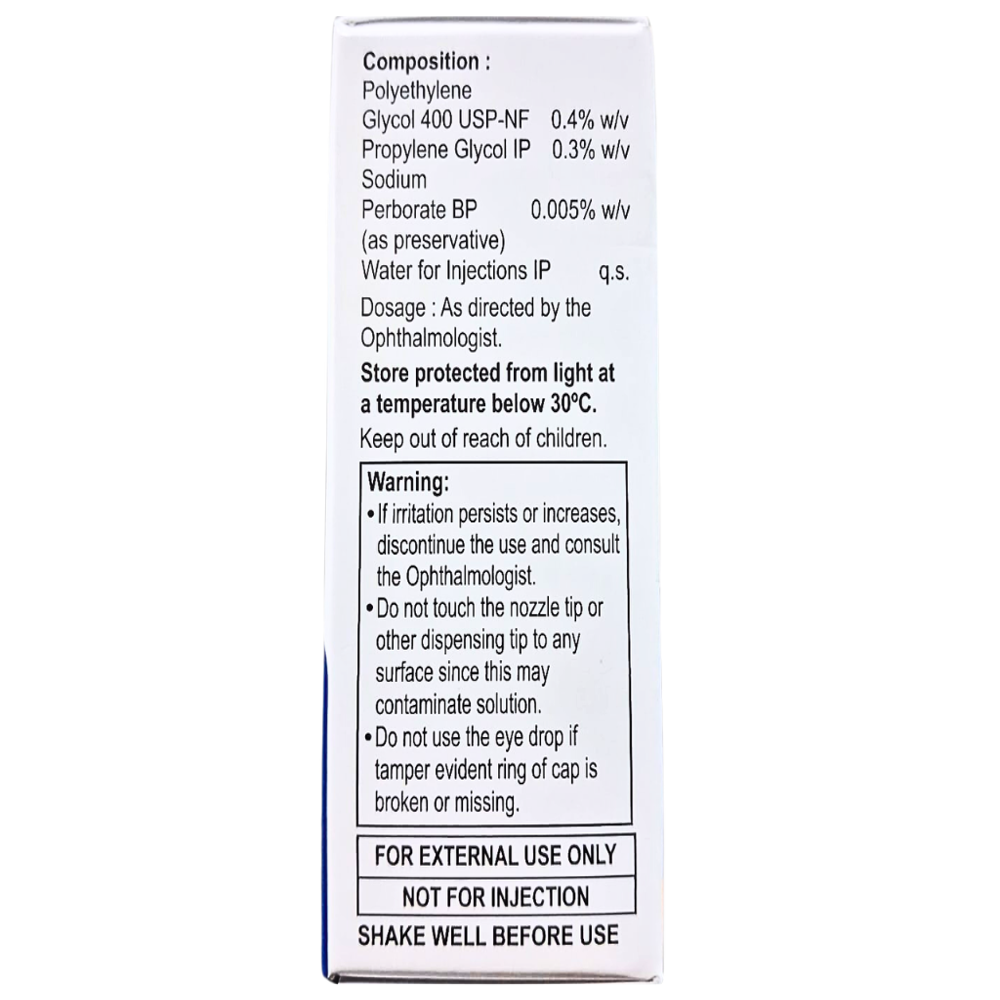 Polyethylene Glycol 400 & Propylene Glycol Eye Drops