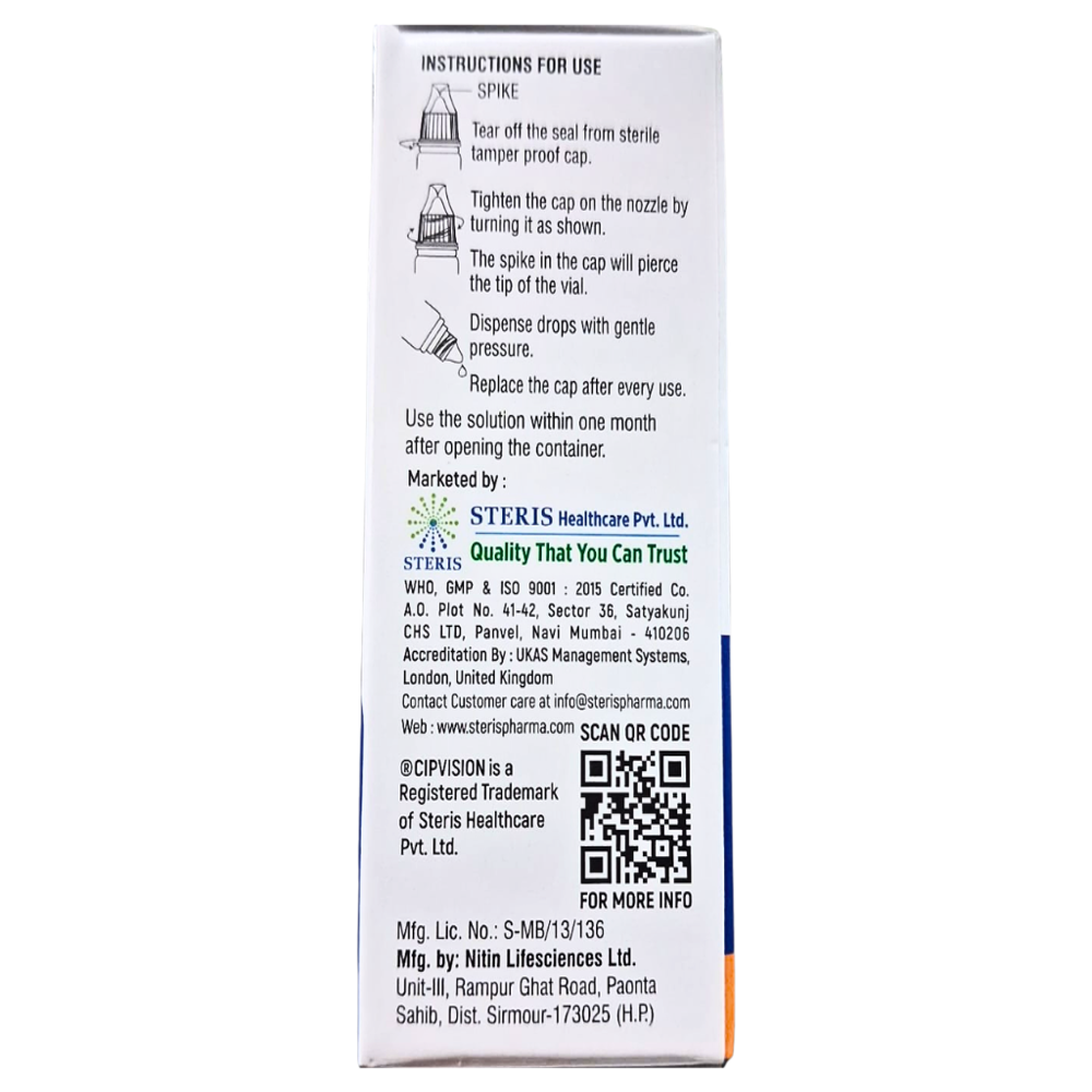 Polyethylene Glycol 400 & Propylene Glycol Eye Drops
